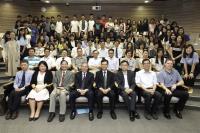 Group photo in the Inauguration Ceremony for Biomedical Sciences Students